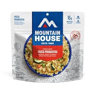 Mountain House Pasta Primavera | Freeze Dried Backpacking & Camping Food | 2 Servings