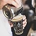 [100 Sets - 12 oz. With Lids] PREMIUM Paper Hot Coffee Cups with Lids - Resealable Lids - Leak Free To Go Disposable Hot Beverage