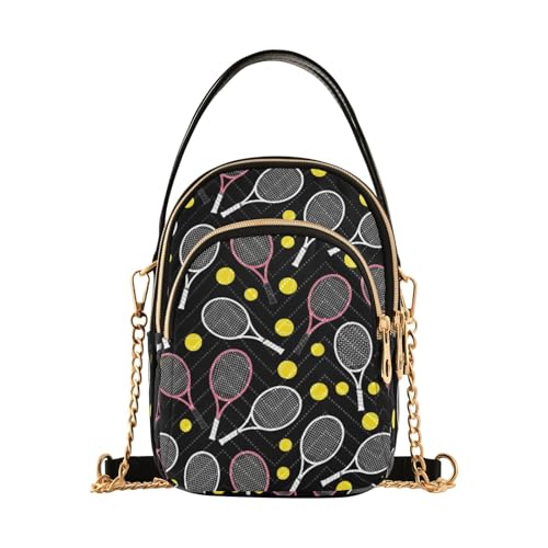Image of MCHIVER Golf Crossbody Bag for Women Cell Phone Purse Wallet with Removable Chain Shoulder Handbag