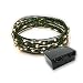 RTGS Products LED String Lights on Green Wire Indoor and Outdoor String Lights, Fairy Lights for Patio, Bedroom, Holiday Decor, etc (Warm White Color 60 LEDs 20 FEET)