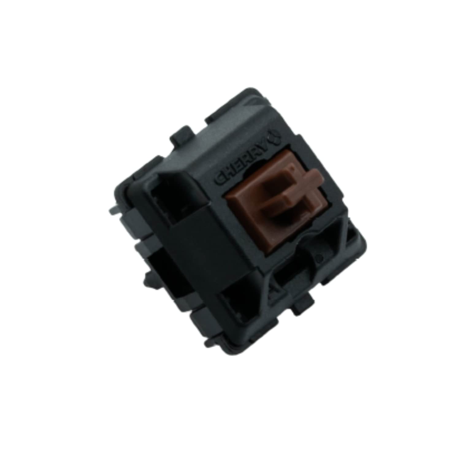 Zkeebs Cherry MX Hyperglide Black/Brown Linear 5-pin Switches, for Custom Gaming Mechanical Keyboards (Brown, 90 Switches)