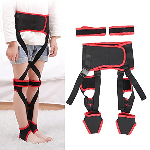 Ceinture correctrice de jambe ajustable et légère pour enfants et adultes