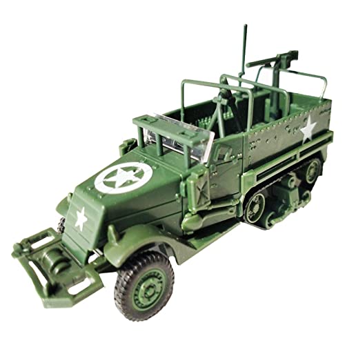 SM SunniMix Modèle 4D de Transporteur Blindé Semi-chenillé à L'échelle 1:72 pour Les Objets de Collection de Cadeaux de Pendaison de Crémaillère