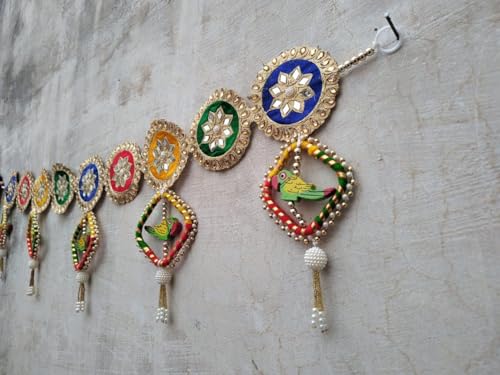 Image of Nutts Heavy gota Patti bandhanwar for Home Decor (BDHW-13)