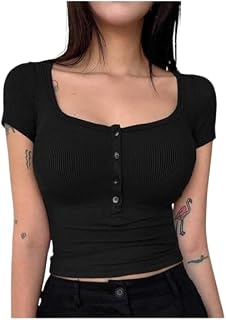 JC JUMMY COUTUREWomen's Quarter Button Half Sleeve Shirt - Stylish & Versatile Tops_PP Price In India