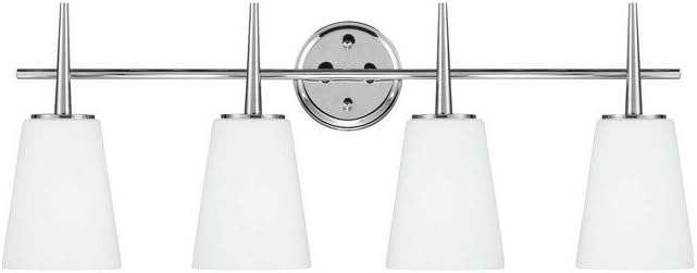 Generation Lighting 3140403EN3-962 Three Light Chandelier, Brushed Nickel