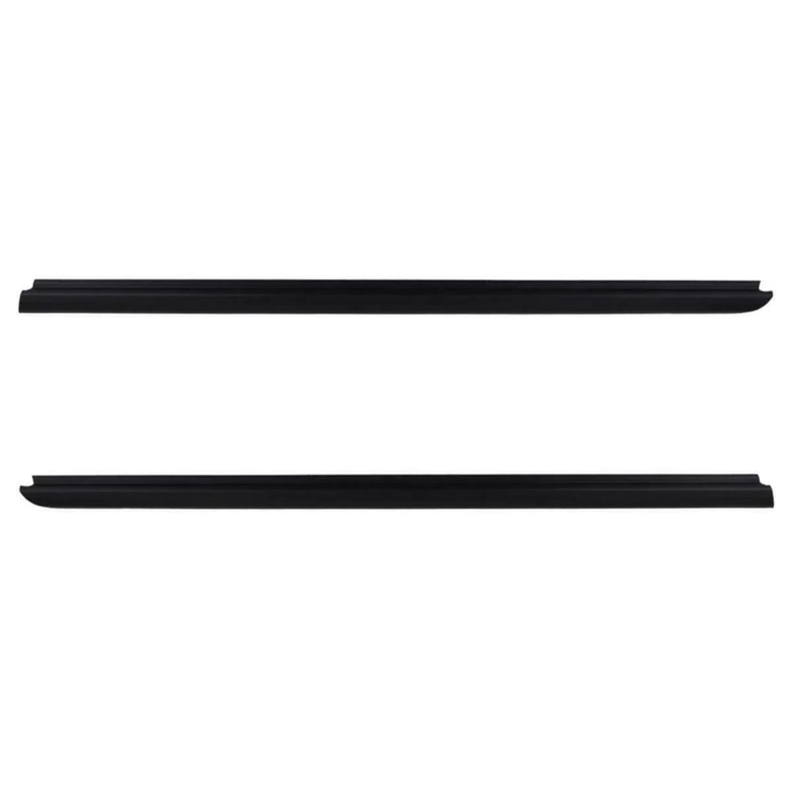 Ajohbm One Color For Toyota For Hiace 2003-2018 Car Window Weatherstrip Black Moulding Trim 68161-26040 68162-26040