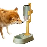 Pet Water Bottle Dispenser - 750ml Standing Anti Drip Feeder, Automatic Small Animal Hydration Station, Leak Proof Hydration Station, Dog Hamster Squirrel Waterer for Indoor Home Cage