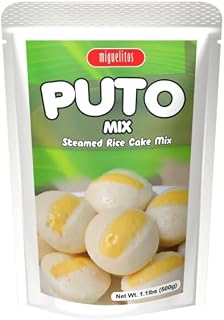 Generic Miguelitos Instant Mixes 550g HALAL Philippines (Original Puto Mix Steamed Rice Cake Mix 500g)