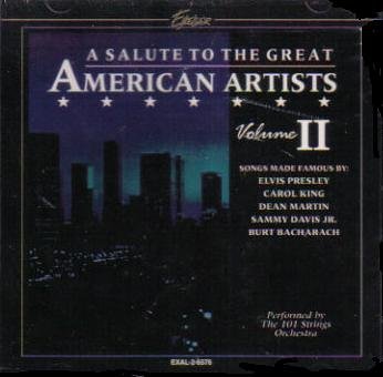 A Salute To The Great American Artists, Vol. II [Audio CD]