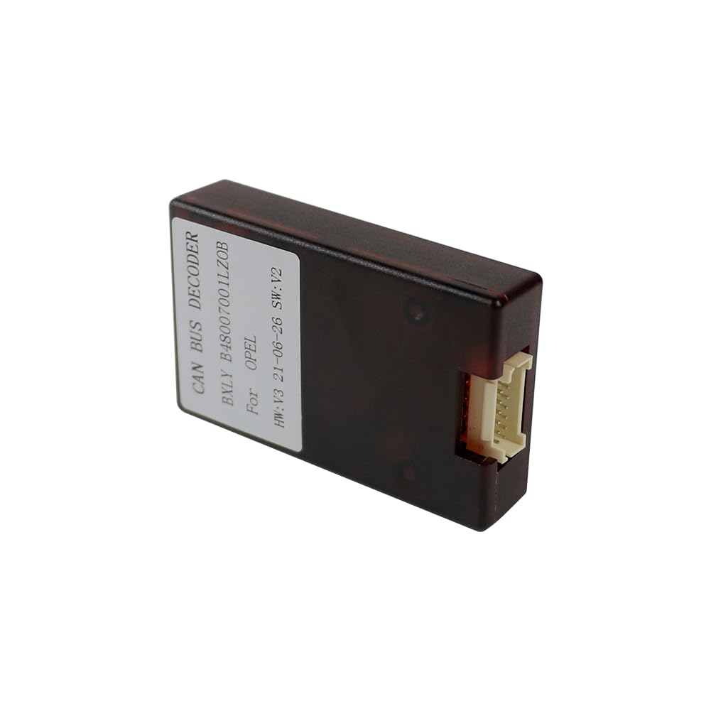 MSD Decodificatore Canbus Adattatore Can-Bus per Opel Zafira/Astra/Corsa/Meriva Autoradio Telecomando al volante