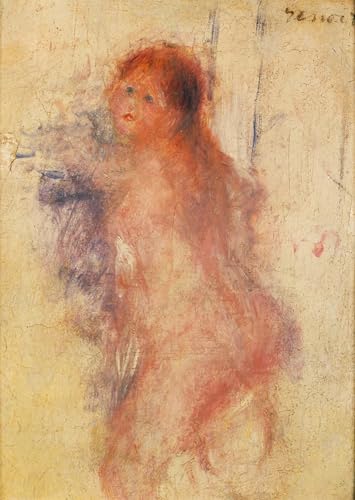 Affiche de Arts Renoir Femme debout habillez vos murs vides avec une toile elegante