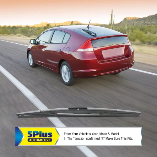 Image of 5 PLUS 16 inch Rear Wiper Blade Replacement for Honda Odyssey 2024-2005 Insight 11-10 Passport 2024-2019 /Subaru Forester 2005-2004 Impreza 2011-2009,2004 Outback 24-20 BACK Windshield Wiper Blade(16-B)