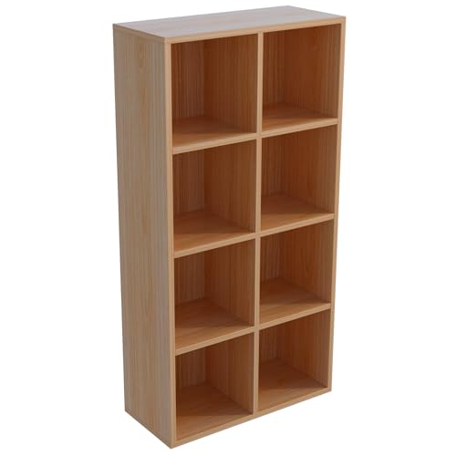 8-Cube Storage Shelf Bookcase