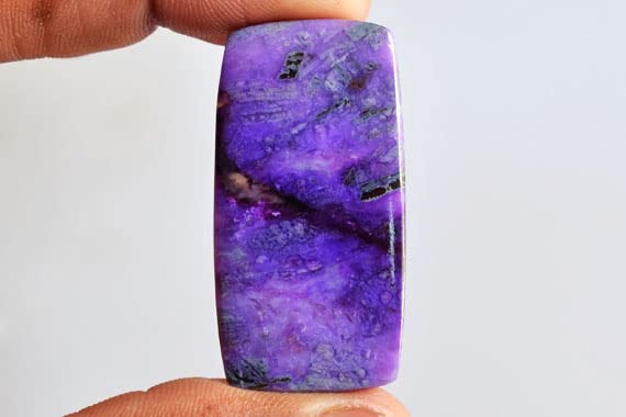 Pierre sugilite naturelle violette 41mm pour fabriquer un pendentif de sérénité - 3