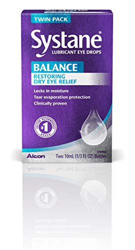Systane Balance Lubricant Eye Drops, Twin Pack, 10-Ml Each #TOP1