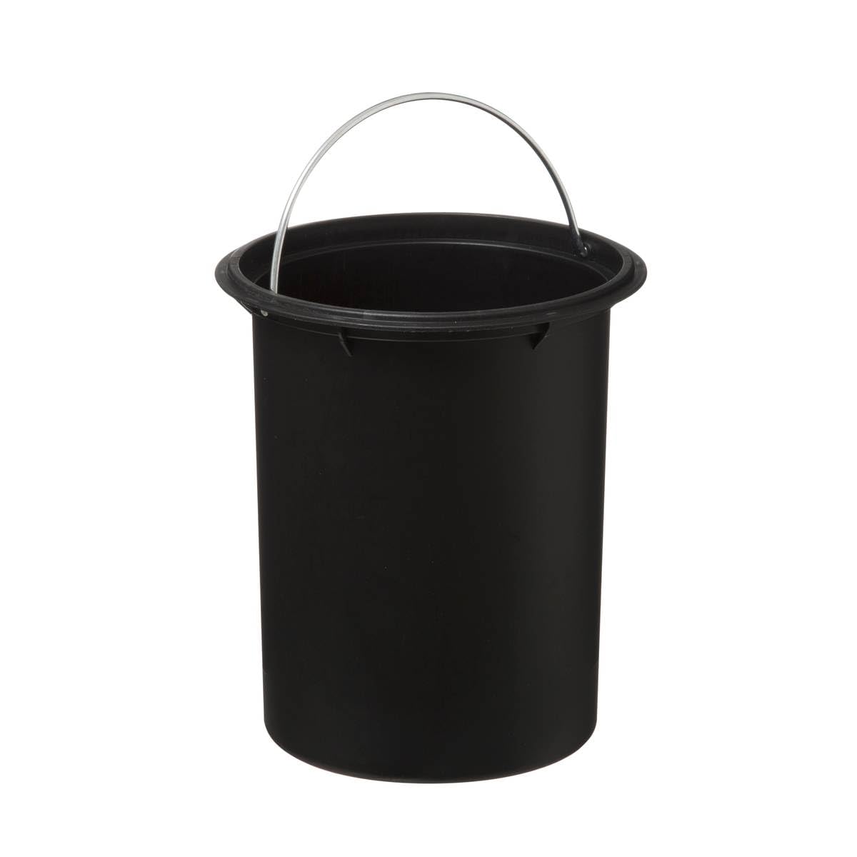 5five - Papelera con Cierre Suave 3l Trio Verde Caqui
