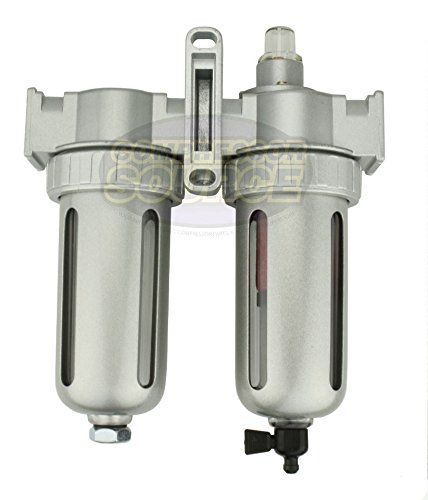 3/8" Compressed Air In Line Filter & Desiccant Air Dryer Combination Spray Gun Equipement Paint Booth Compressor #TOP2