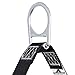 Peakworks Universal, Polyester, Fall Protection Confined Space Yolk (Includes 2 Connection Swivel Hooks and 1 Larger D-Ring),Black, V855130