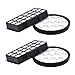 Kit de 2 Filtros para Rowenta Silence Force Cyclonic 4aaaa Aspiradoras, Recambios di Filtro HEPA y Filtro Espuma para Rowenta RO7647EA RO7663EA RO7676EA RO7681EA (Modello RO76xx) Aspiradoras