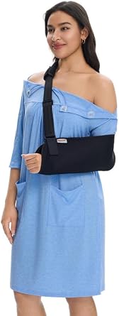 Womens Magnetic Post Shoulder Surgery Dress Rotator Surgery Recovery Must Haves Hospital Gown Adaptive Clothing with Pockets