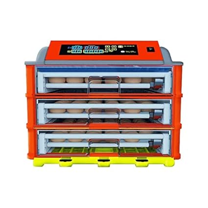 TM&W-New E Series Eggs Duck Tray Hatching Machine Incubator Capacity 138 Automatic Egg Turning Fully Automatic