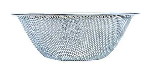Sori Yanagi punching strainer (colander) 19cm 312110 (Japan import / The package and the manual are written in Japanese)