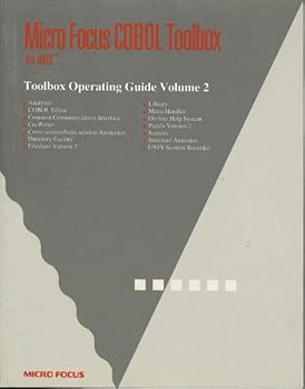 Paperback Toolbox Operating Guide (Micro Focus COBOL Toolbox for UNIX, Volume 2) Book