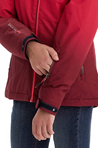 Killtec Mädchen Lynge Grls Jckt Funktionsjacke Mit Kapuze Und Schneefang, Rosa, 164 EU