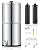 2.25 Gallon Gravity-Fed Water Filter System with 2-Pack Replacement Filter Set - Stainless Steel Portable Purification for Home, Camping, and Emergency Use