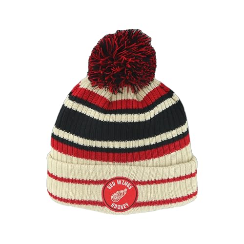 Detroit Red Wings NHL Officially Licensed Beanie Pom Paramount