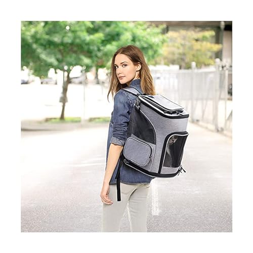 Mochila de senderismo para perros y cama de viaje ideal para acampar al aire libre 8