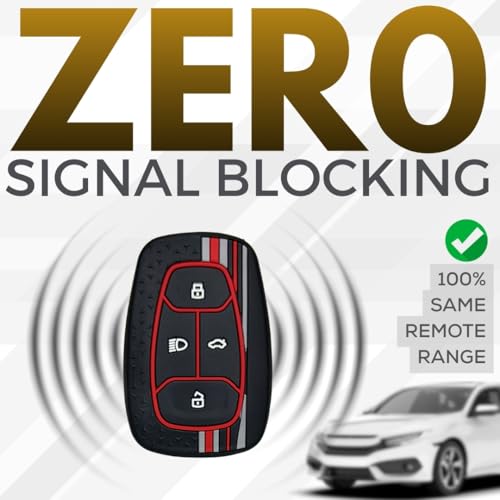 Image of KEYCEPT Tristar Silicone Key Cover for Tata Nexon | Altroz | Harrier | Punch | EV | Safari and Facelift 4 Button Smart Key (Tristar K3).