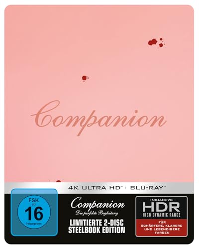 Companion: Die perfekte Begleitung – 4K Steelbook (UHD + Blu-ray Disc)