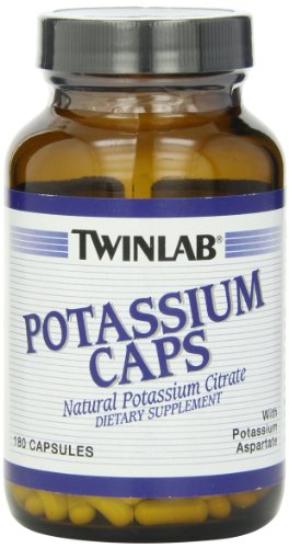 Twinlab Potassium Capsules, 180 Count (Pack of 3) Twinlab Potassium Capsules, 180 Count (Pack of 3)