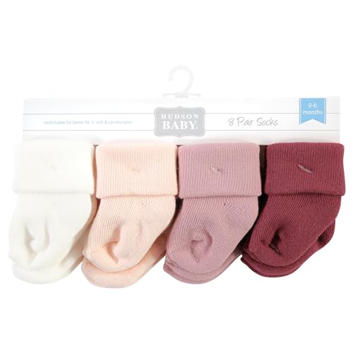 Image of Hudson Baby Girls' Basic Socks,