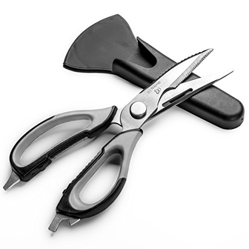 Heavy Duty Come-Apart Kitchen Shears Multi Purpose Scissors for Kitchen Scissors Stainless Steel