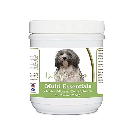 Healthy Breeds Tibetan Terrier Multi-Essentials Powder for Dogs - an Ideal Supplement of Vitamins, Minerals & Antioxidants for Your Dog - 8 oz