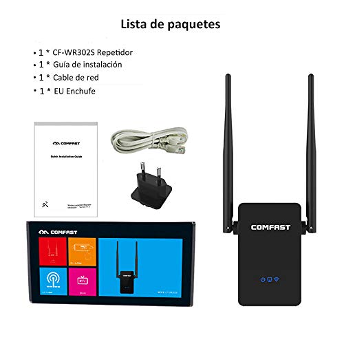 COMFAST Amplificatore di WiFi 300 Mbps ripetitore