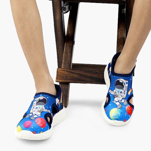 Image of KazarMax Kids Boys and Girls Lightweight | Comfort | Easy Slip-On | Breathable | Printed Sandal