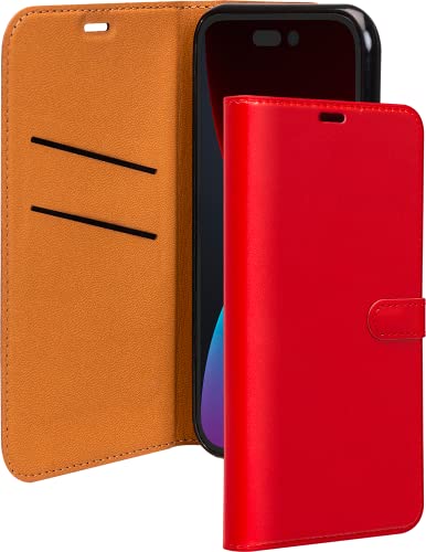 Folio iPhone 14 Pro Max rouge Bigben Circuit Court européen à clapet magnétique