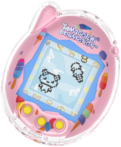 Geiomoo PC Case for Tamagotchi Connection Virtual Reality Pet, Flexible Scratch Resistant Protective Cover (Clear)