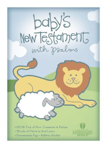 HCSB Baby's New Testament with Psalms, White Imitation Leather      Imitation Leather – May 3, 2004