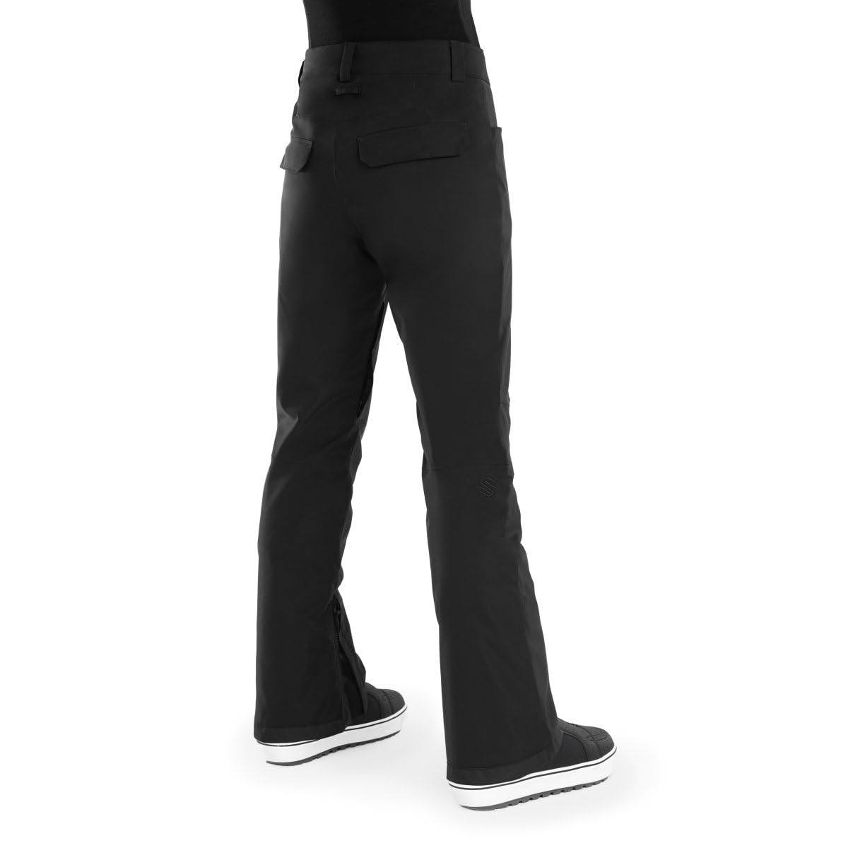 SIROKO Pantalón de Nieve Premium de esquí y Nieve SRX SILS Negro