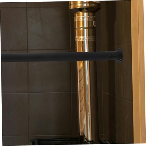 Support robuste avec barre de placard réglable en acier inoxydable durable - 6