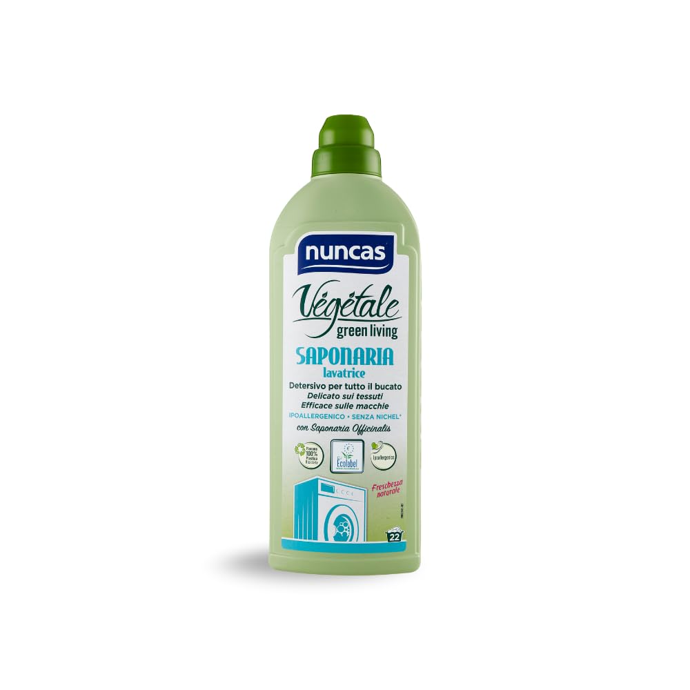 Nuncas Vegetale - Saponaria Detersivo Lavatrice - 1000ml