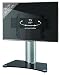 Produktbild VCM Universal TV VESA Standfuß Aufsatz Erhöhung Alu Fernseh Ständer Glas WindoxaMaxi Schwarzglas