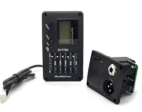 Captador Sv T750 com afinador digital