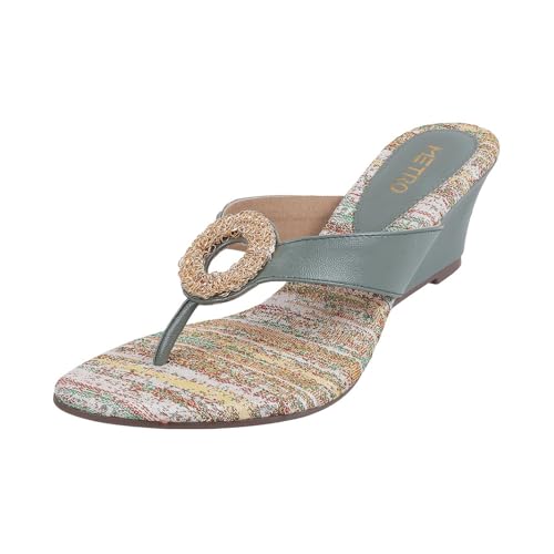 Image of Metro Women Wedge Heel Fashion Sandal