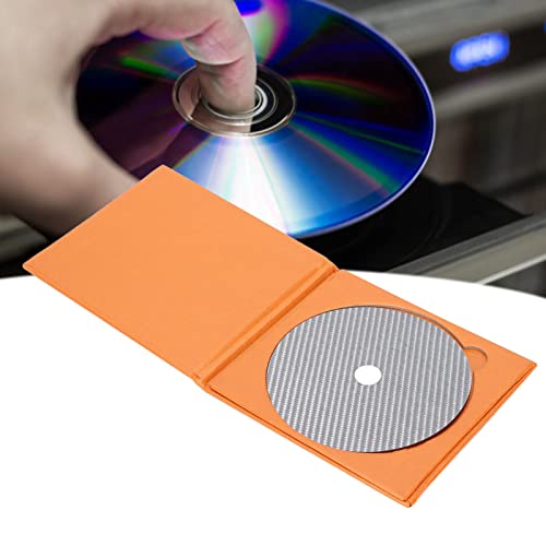 CD DVD Stabilizer Carbon Fiber 0.2mm Tuning Mat Disc Stabilizer for Top Tray Player Reduce Vibrations Absorb Resonances(White) - Image 4